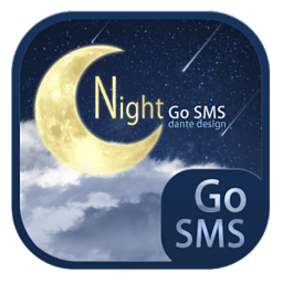 GO SMS Theme Night 工具 App LOGO-APP開箱王