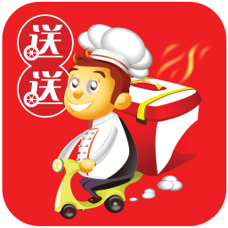 送送外卖 生活 App LOGO-APP開箱王