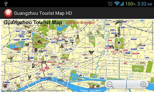 Guangzhou Tourist Map HD