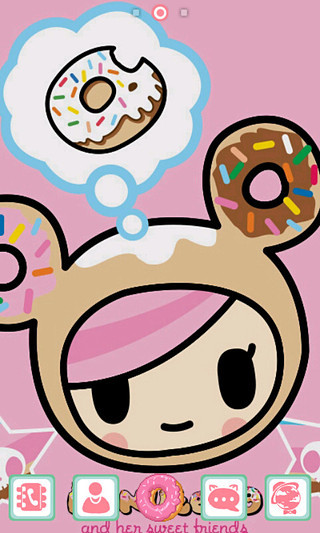 GO主题-甜甜圈女生