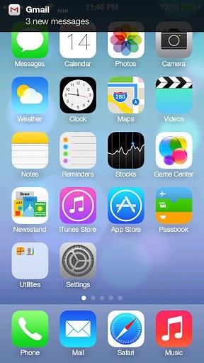 iOS7风格通知栏