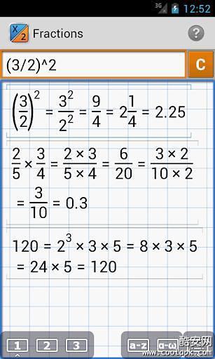 【免費教育App】分数计算器 专业版-APP點子