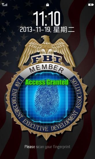 【免費個人化App】FBI指纹解锁-APP點子