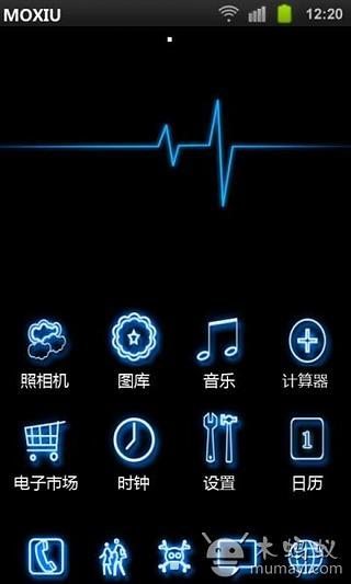 免費下載工具APP|黑色律动魔秀桌面主题 （壁纸美化软件） app開箱文|APP開箱王