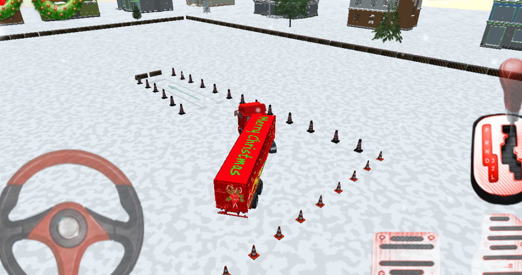 Christmas Truck Parking
