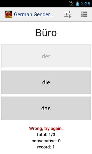 German gender quiz