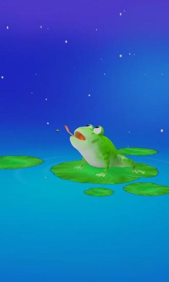 小青蛙3D壁纸