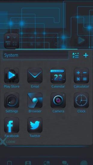 X-code GOLauncher EX Theme