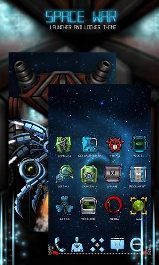 免費下載工具APP|GO Locker SpaceWar Theme app開箱文|APP開箱王