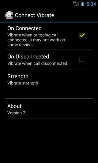 ExDialer ConnectVibrate Plugin