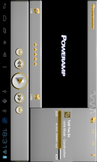 免費下載娛樂APP|Poweramp Yellow3d app開箱文|APP開箱王