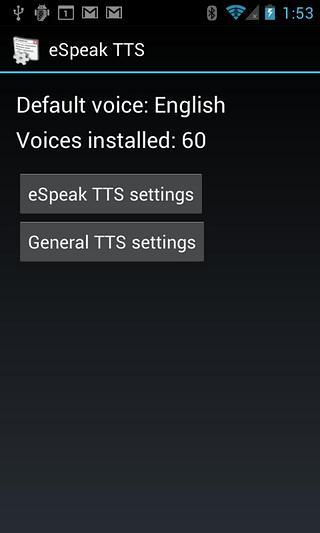 eSpeak TTS