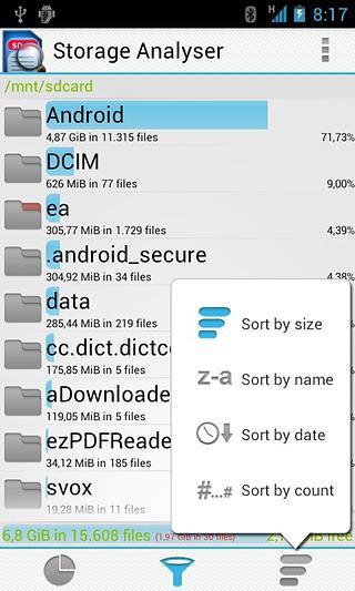 Storage Analyser