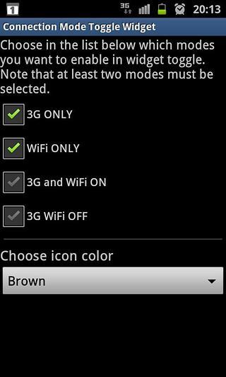 3G WiFi Connection Mode