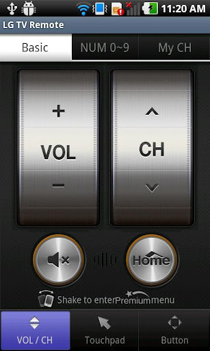 LG TV Remote 2011