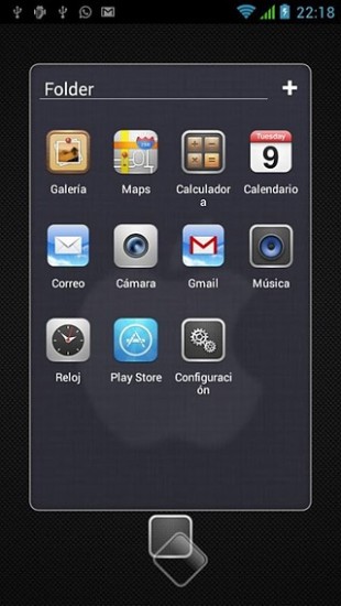 Next Launcher Theme iPhone5