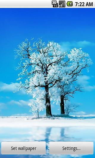 雪景动态壁纸