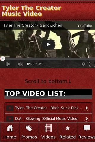 Tyler The Creator 音乐视频