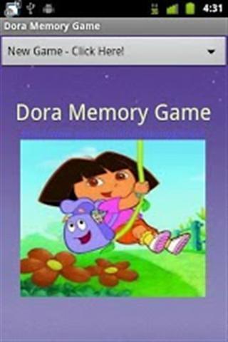 Dora Memory Game