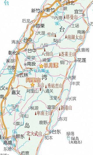 台湾出行导航和地图