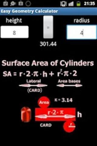 Easy Geometry Calculator