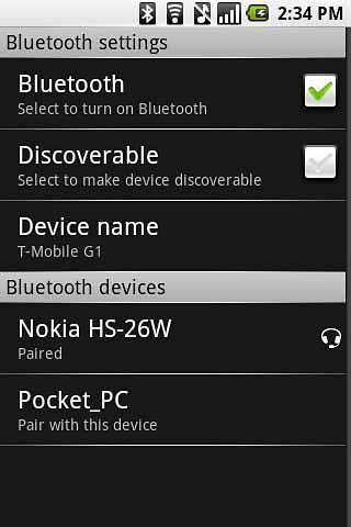 蓝牙 Bluetooth shortcut