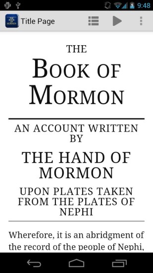 Book of Mormon