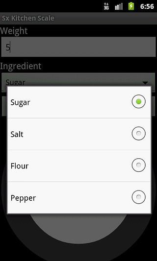 Sx Kitchen Scale