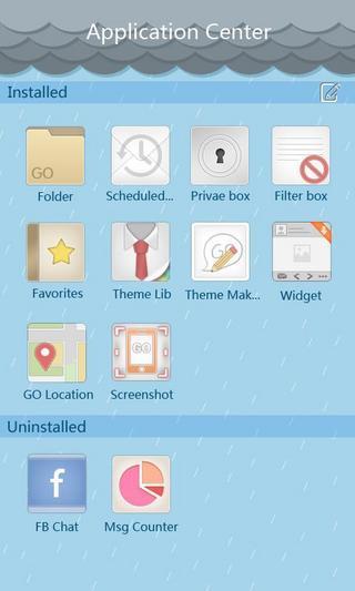 免費下載工具APP|GO短信雨天主题 app開箱文|APP開箱王