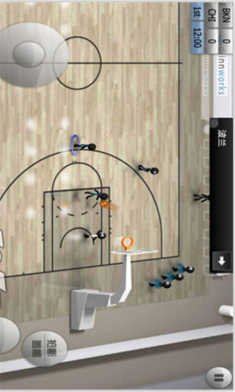 【免費體育競技App】火柴人篮球中文版-APP點子