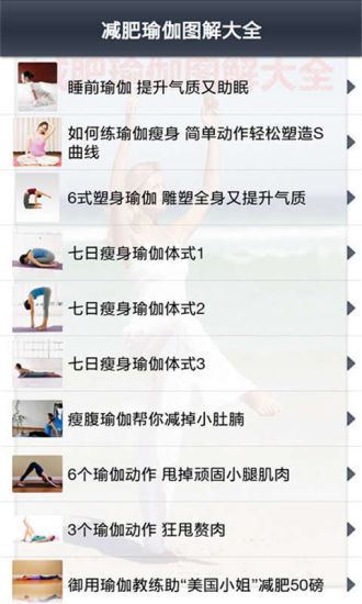 免費下載生活APP|减肥瑜伽图解大全 app開箱文|APP開箱王