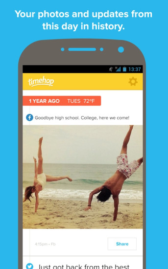 Timehop老照