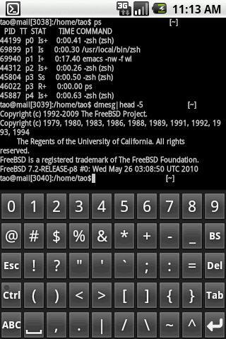 Keyboard with Ctrl key