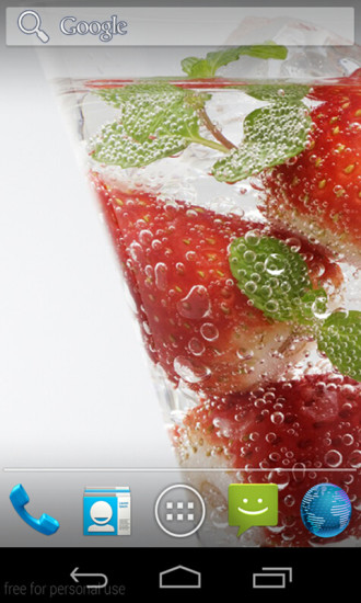 草莓苏打冰动态玩壁纸