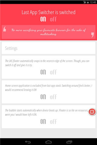 Last App Switcher