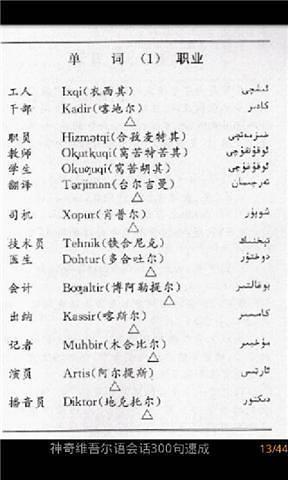 神奇维吾尔语会话300句速成