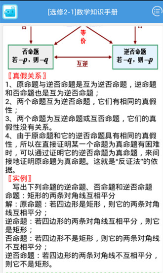 免費下載教育APP|数学选修知识手册3 app開箱文|APP開箱王