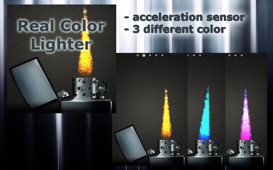 Real Color Lighter Live Wallpaper