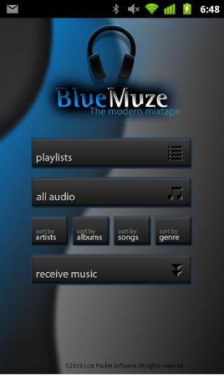 蓝牙音乐共享 BlueMuze