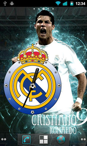 Real Madrid Clock
