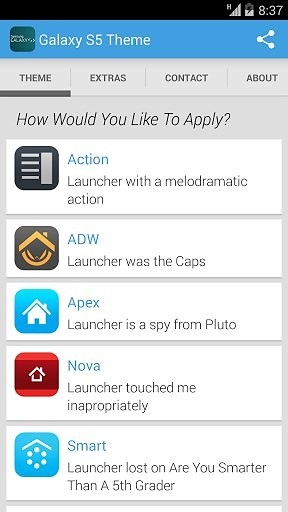 免費下載工具APP|Galaxy S5 Apex Nova ADW Theme app開箱文|APP開箱王
