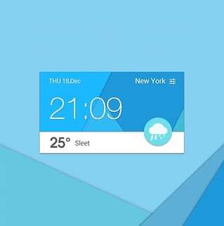免費下載生活APP|Material design weather widget app開箱文|APP開箱王