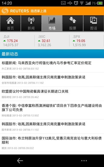 【免費新聞App】路透掌上通-APP點子