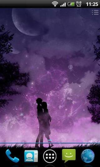 紫夜星空动态壁纸 紫夜星空动态壁纸画法