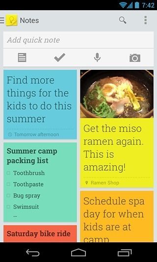 【免費程式庫與試用程式App】Google Keep-APP點子