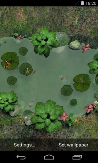 免費下載工具APP|3D池塘小景梦象动态壁纸 app開箱文|APP開箱王