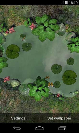 免費下載工具APP|3D池塘小景梦象动态壁纸 app開箱文|APP開箱王
