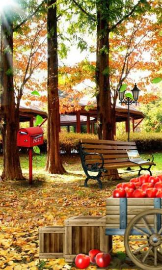 Autumn Leaves 3D Free LWP