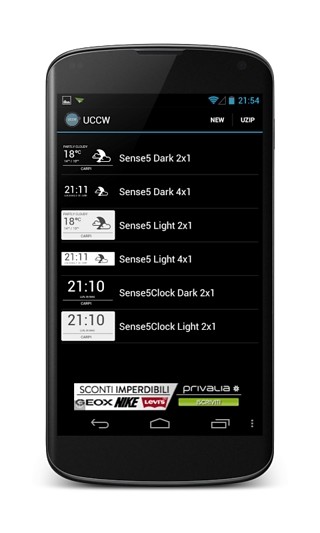 Sense 5 UCCW Skin