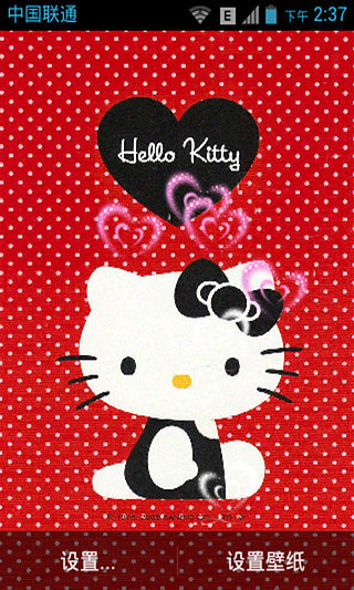Hello Kitty猫动态壁纸